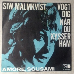 SIngle Plade Siw Malmkvist Vogt dig nr du kysser ham