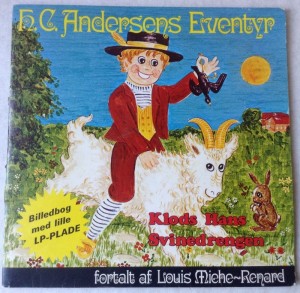 Single med bog Klods Hans og Svinedrengen