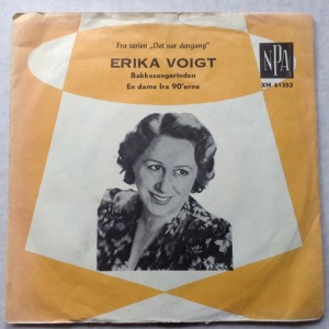 Singleplade erika Voigt, Bakkesangerinden, En dame fra 90'