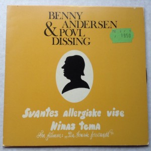 Singleplade Benny Andersen og Povl Dissing Svante viser