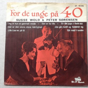 Singleplade For de unge p 40, Susse Wold og Peter Srensen