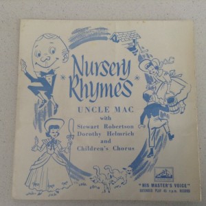 Single Nursery ryhmes Uncle Mac