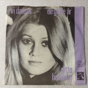 Singleplade Gitte Hnning   Vi danser  De Glade r