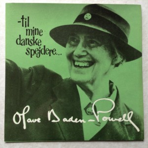 Singleplade Lady Baden Powell Til mine danske spejdere