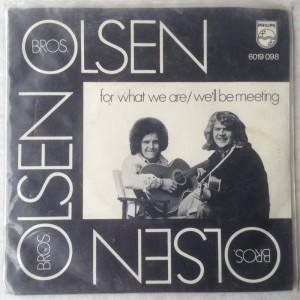 Single Olsen Bros. For what we are