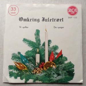 Single  Omkring Juletret med sanghfte