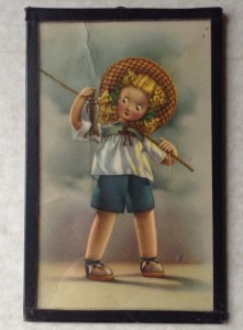 Vintage brnebillede