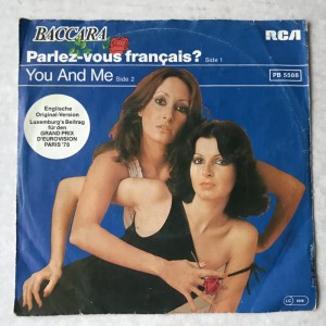 Grand Prix 1978 Baccara Parlez-vous francais