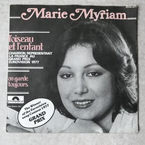 Grand Prix 1977 Marie Myriam Roiseau et l'enfant