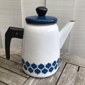 Retro emalje kaffekande