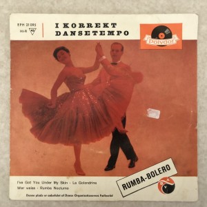 Single Danseplade Rumba og Bolero