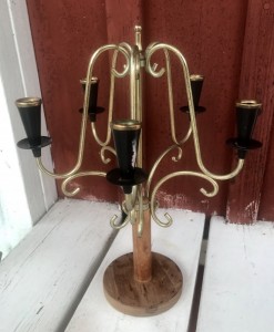 5 armet lysestage Gunnar Ander