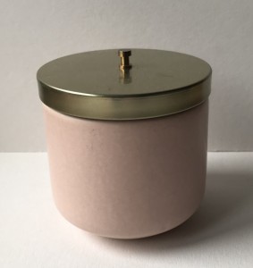 Potpourri krukke med metallg