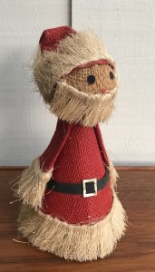 70er julemand 2 af hessian H: 21 cm