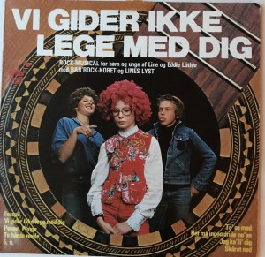 LP Vi gider ikke lege med dig  Rock-Musical for brn