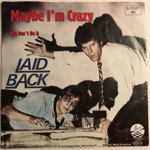Single Laid Back Maybe I'm Cray og We don't Do it