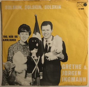 Single Grethe & Jrgen Ingmann Solskin, Solskin, Solskin