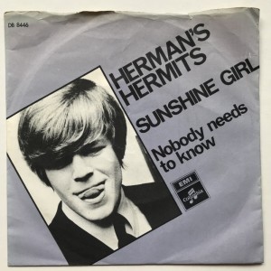 Single Herman's Hermits Sunshine Girl