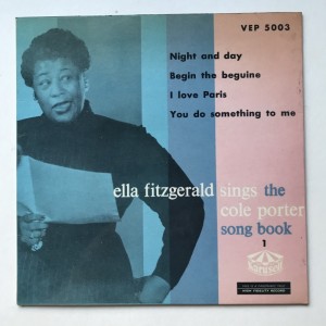 Single Ella Fitzgerald sings Cole Porter song book 1