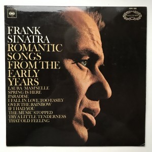 LP Frank Sinatra Romantic Songs from the early Years