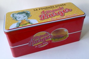 Fransk dse med hngslet lg til Burgerboller