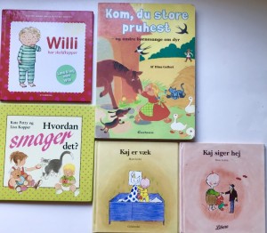 Lot med bger til de mindste