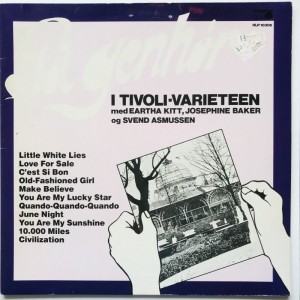 I Tivoli-Varieteen, Eartha Kitt, Josph. Baker,  Sv. Asmussen