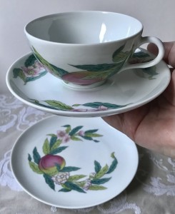 Franske testel Porcelaine de Paris Abondance