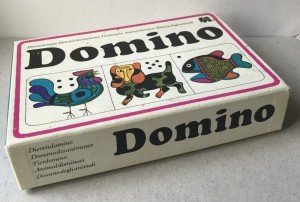 Domino spil med dyr fra Jumbo
