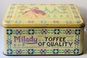 Firkantet lghngslet dse Milady Toffee