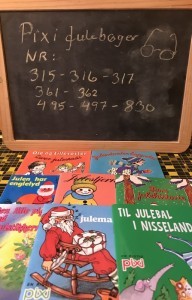 Pixi bger med juletema 8 stk. til prisen