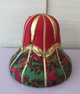 90'er juleklokke af patchwork