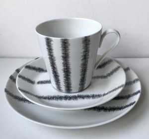 Retro kaffestel mrk. Fars Kgl. Porcelnsmaleri