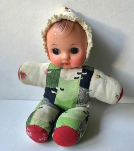 Retrodukke med stofkrop