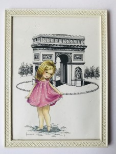 Retro brnebillede Francoise