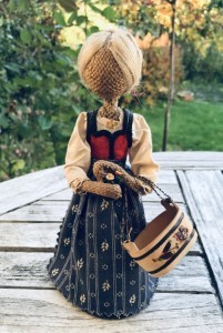 Folklore figur af hessian