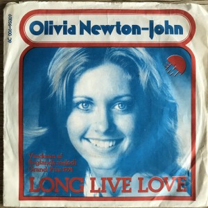 Single Olivia Newton-John Long Live Long 1974