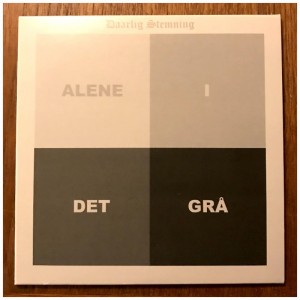 Single Daarlig Stemning Alene i det Gr