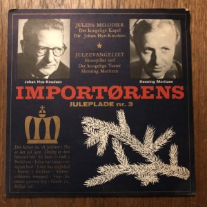 Single Importrens Juleplade nr. 3