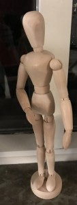 Tegnemodel figur Glidermann