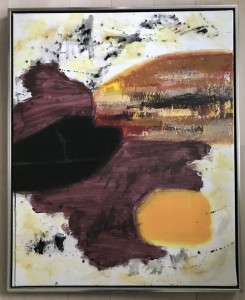 Akryl p lrrede 68x83 cm af Ann-Lisbeth Sanvig
