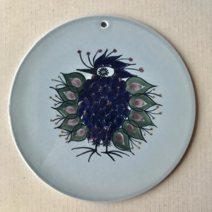 Royal Cooenhagen platte med fugl