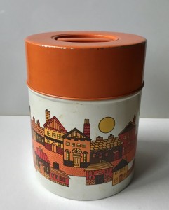 Retro dse med bymotiv