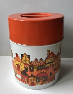 Retro dse med bymotiv