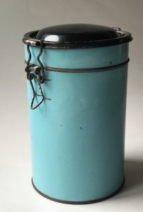Bl kaffedse med patentluk