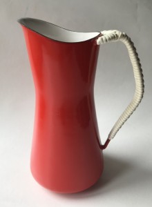 JHQ kande rd emalje Kobenstyle H: 25 cm