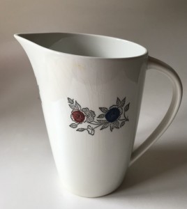 Mlkekande med blomster Rrstrand