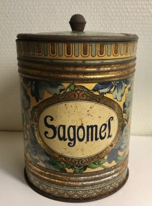 Antik patineret dse til Sagomel