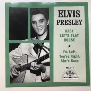 Single Elvis Presley Baby Lets play House