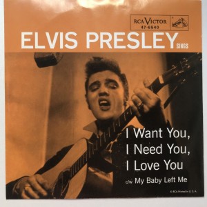 Single Elvis Presley I want You